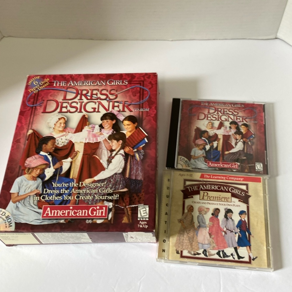 Vintage American Girl Computer Games